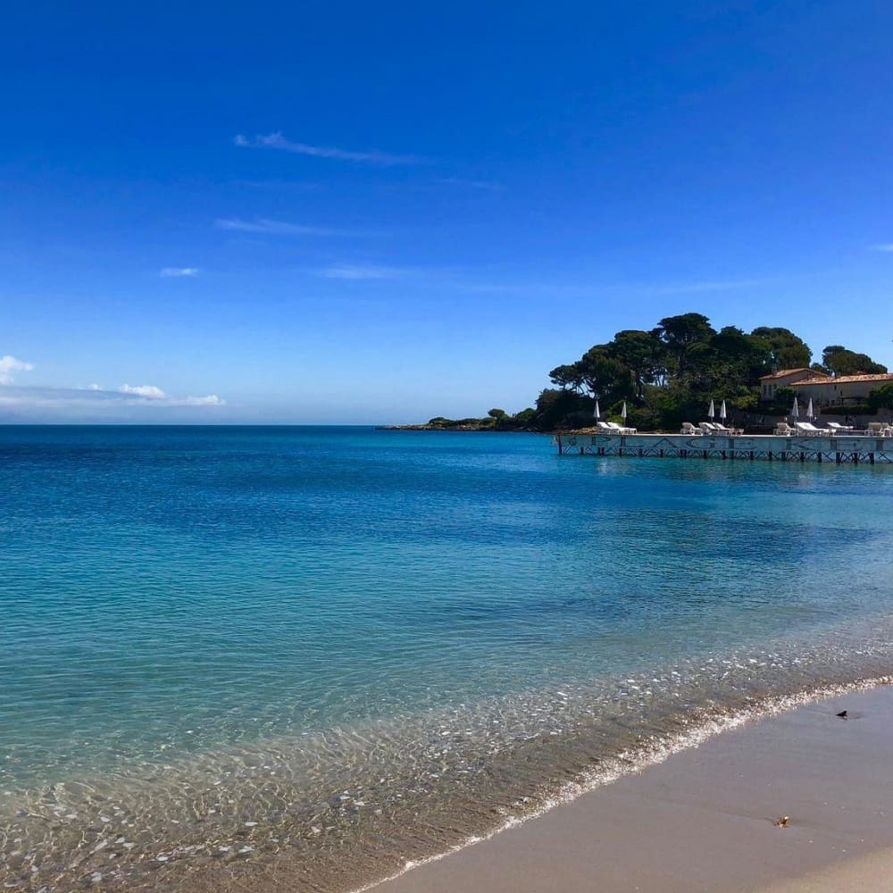 Escapade de 1h30 à la plage de la Garoupe