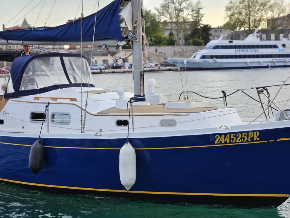 Journée complète de voile à bord d'un voilier à Zadar