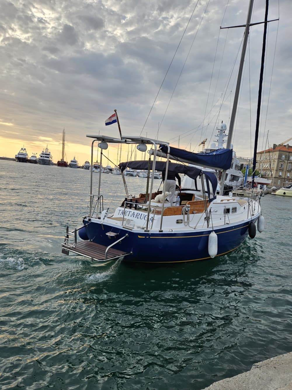 Full-day sailing experience on a sailboat in Zadar