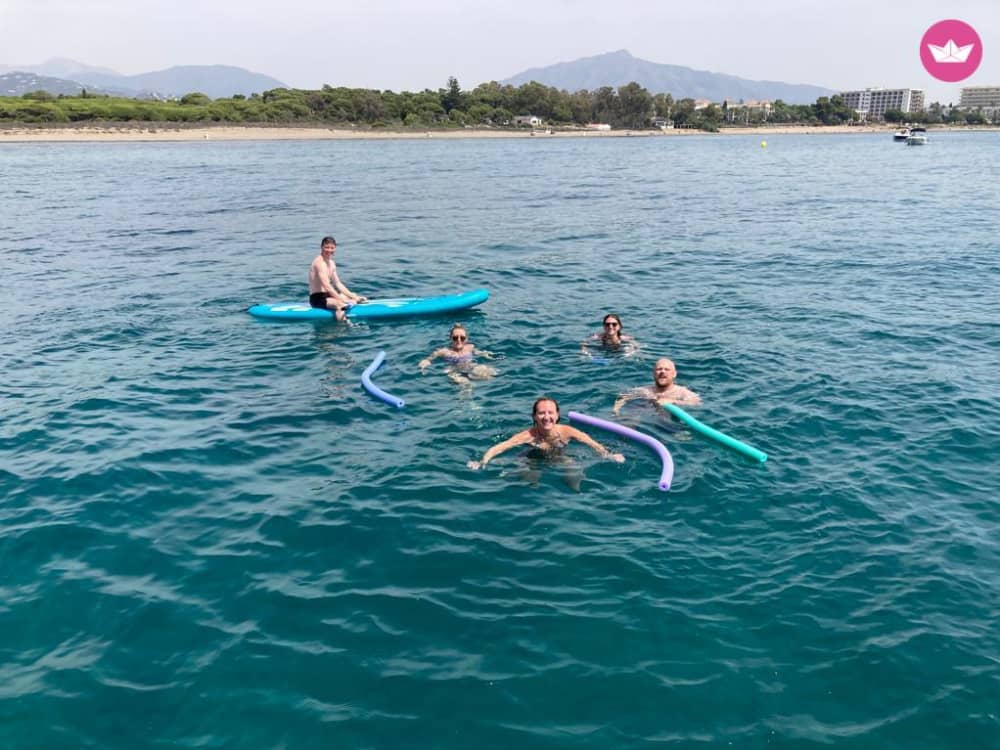 Marbella overdag – 4 uur openwaterplezier