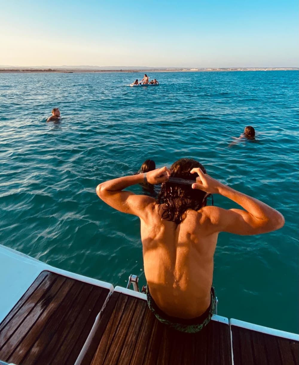 Journée complète de voile à bord d'un voilier à Tavira