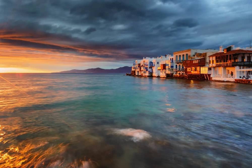 Romans przy zachodzie słońca na Aegean: spersonalizowany prywatny wieczór kulinarny i nadmorski