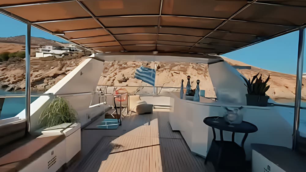 Opulence matinale en mer Égée : croisière privée de luxe de 4 heures