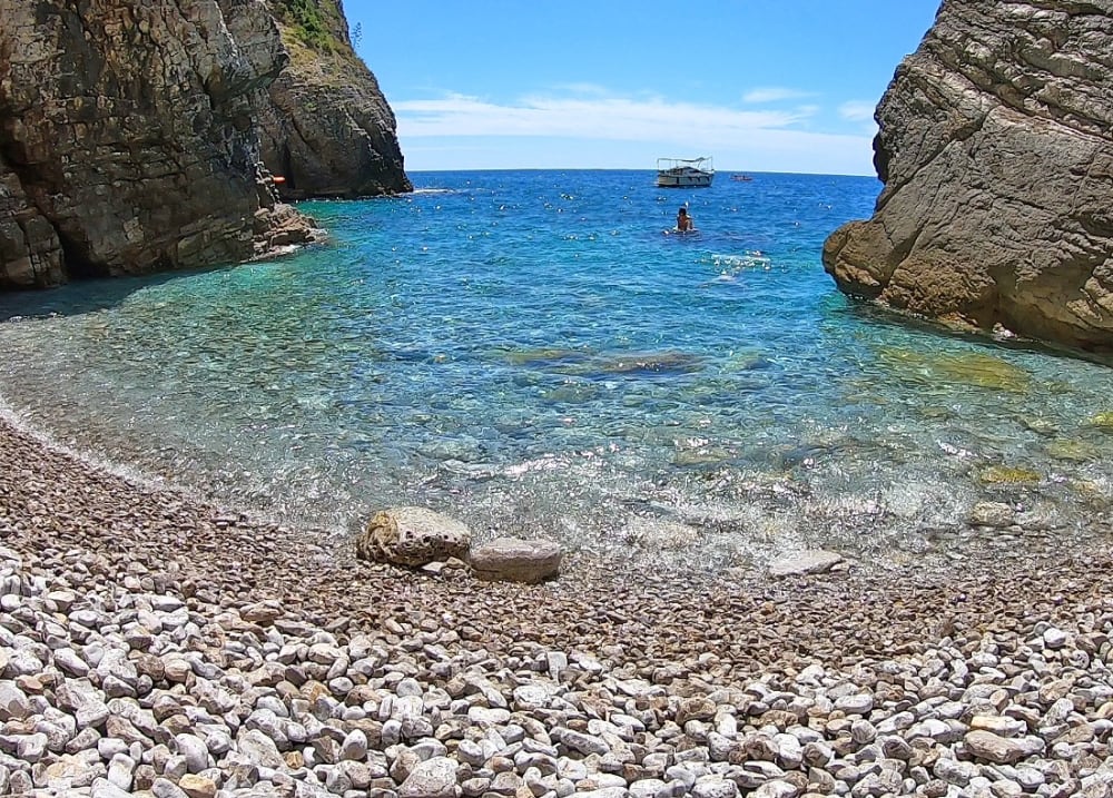 Private boat trip around Budva on a motorboat