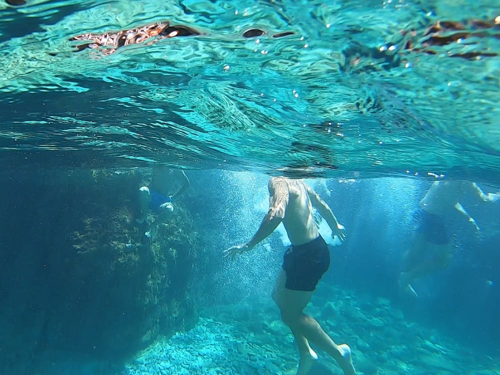 Private boat trip around Budva on a motorboat
