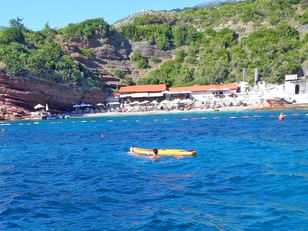 Private boat trip around Budva on a motorboat