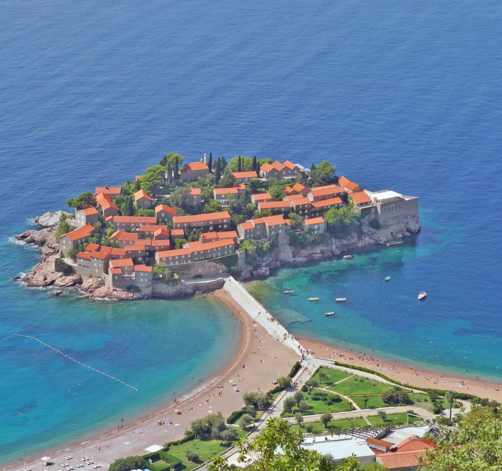 Private boat trip around Budva on a motorboat