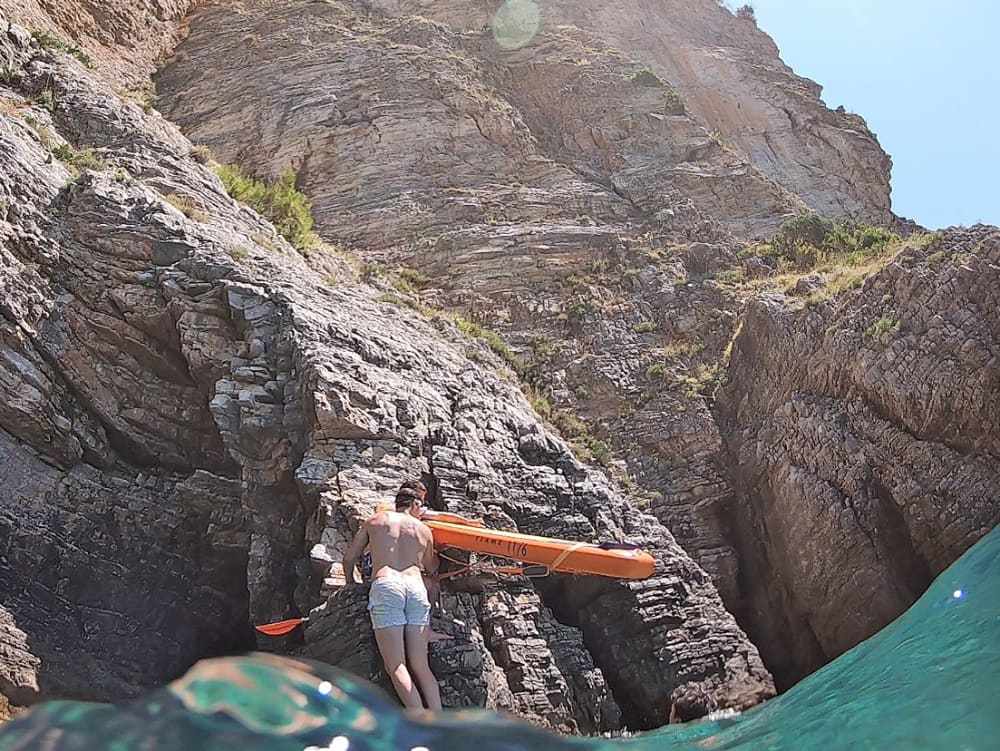 Private boat trip around Budva on a motorboat