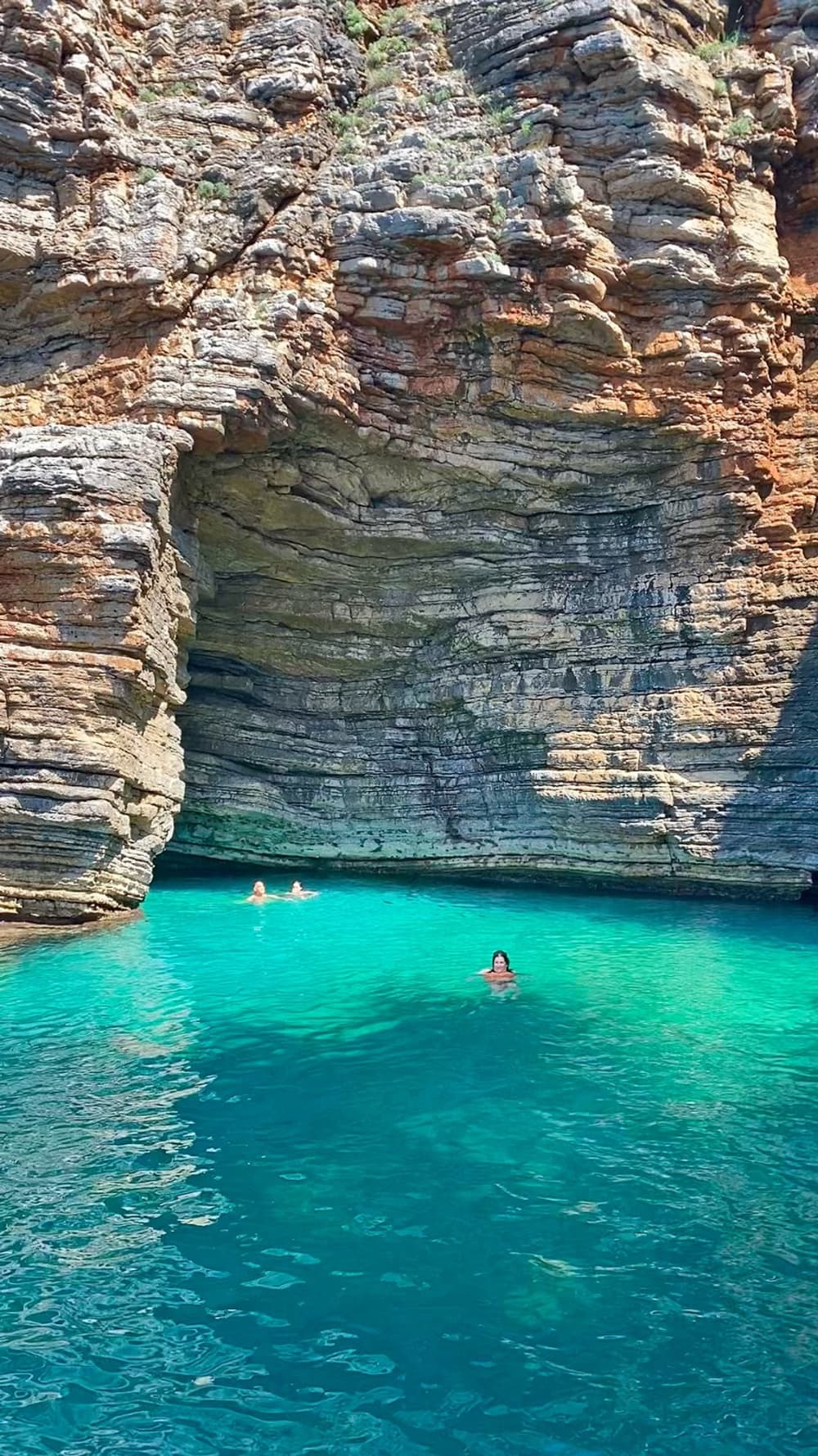 Private boat trip around Budva on a motorboat