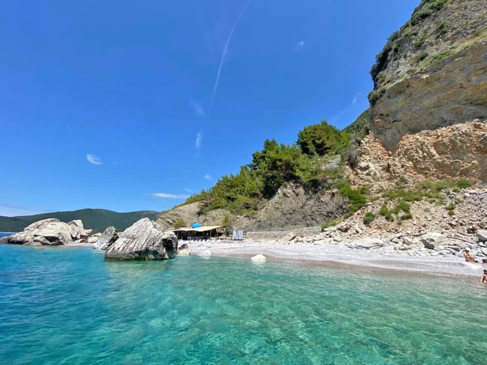 Private boat trip around Budva on a motorboat