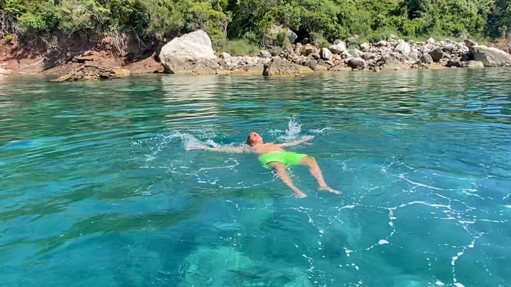 Private boat trip around Budva on a motorboat