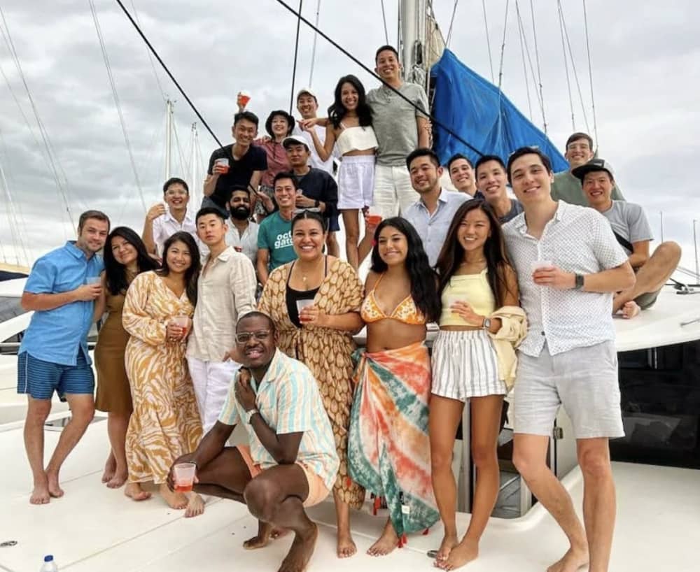 Catamaran Discovery: Full-Day Cruise to Arenella & Ognina