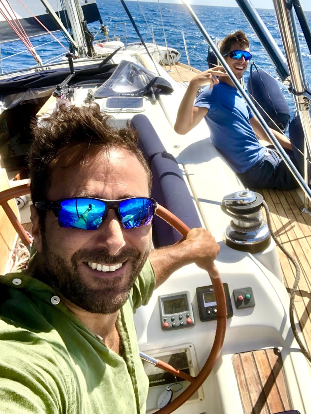 Een dag zeilen op een zeilboot in Salerno