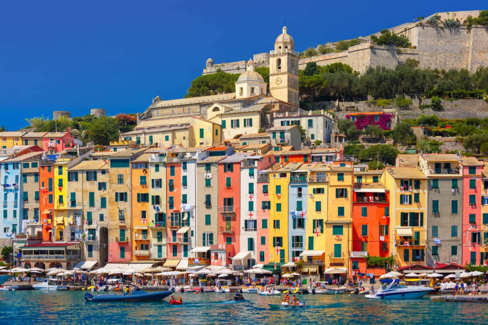 7-hour boat tour of the Gulf of Poets from La Spezia
