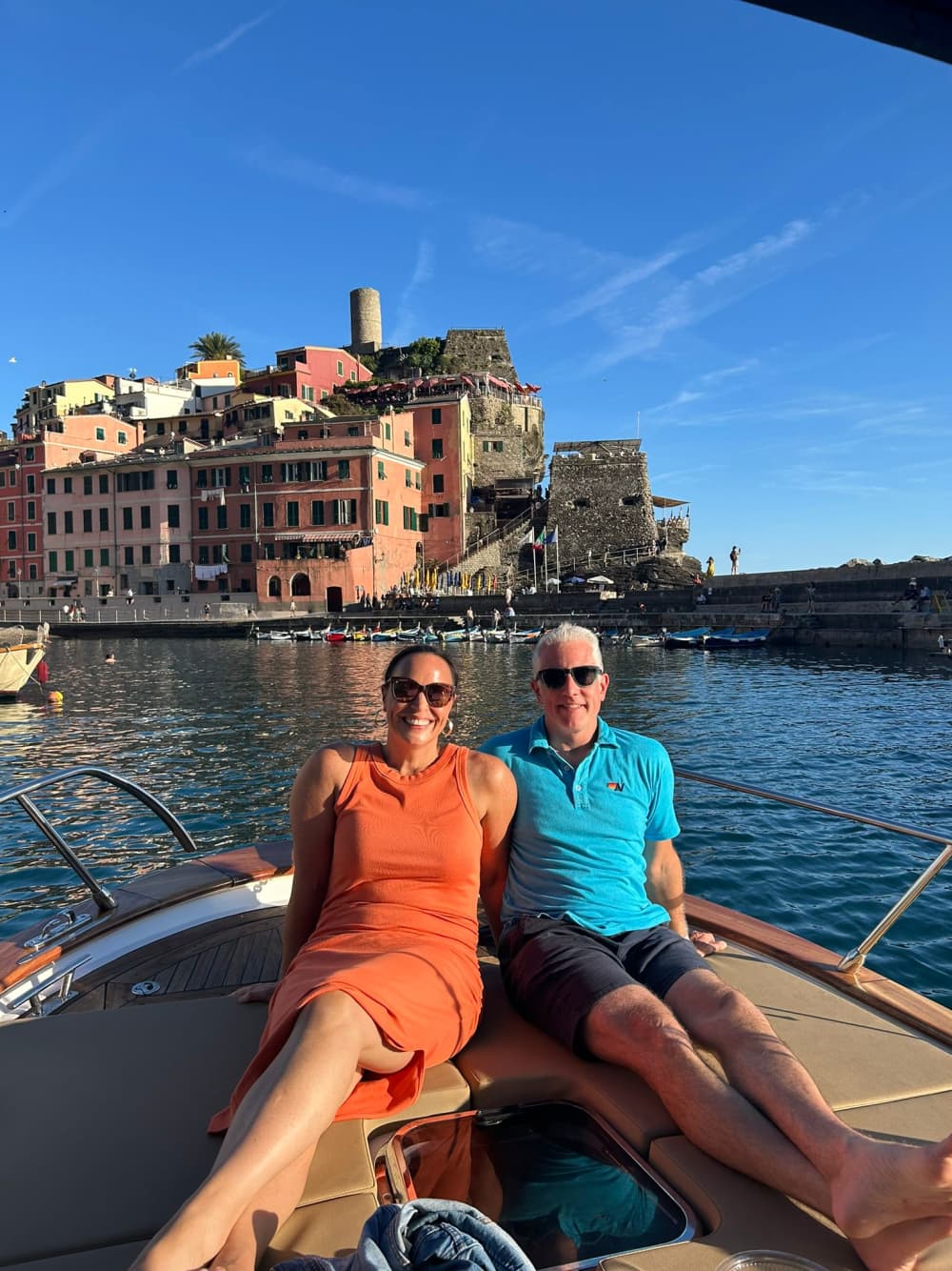 Excursión en barco de día completo: Portofino y aventura en Cinque Terre