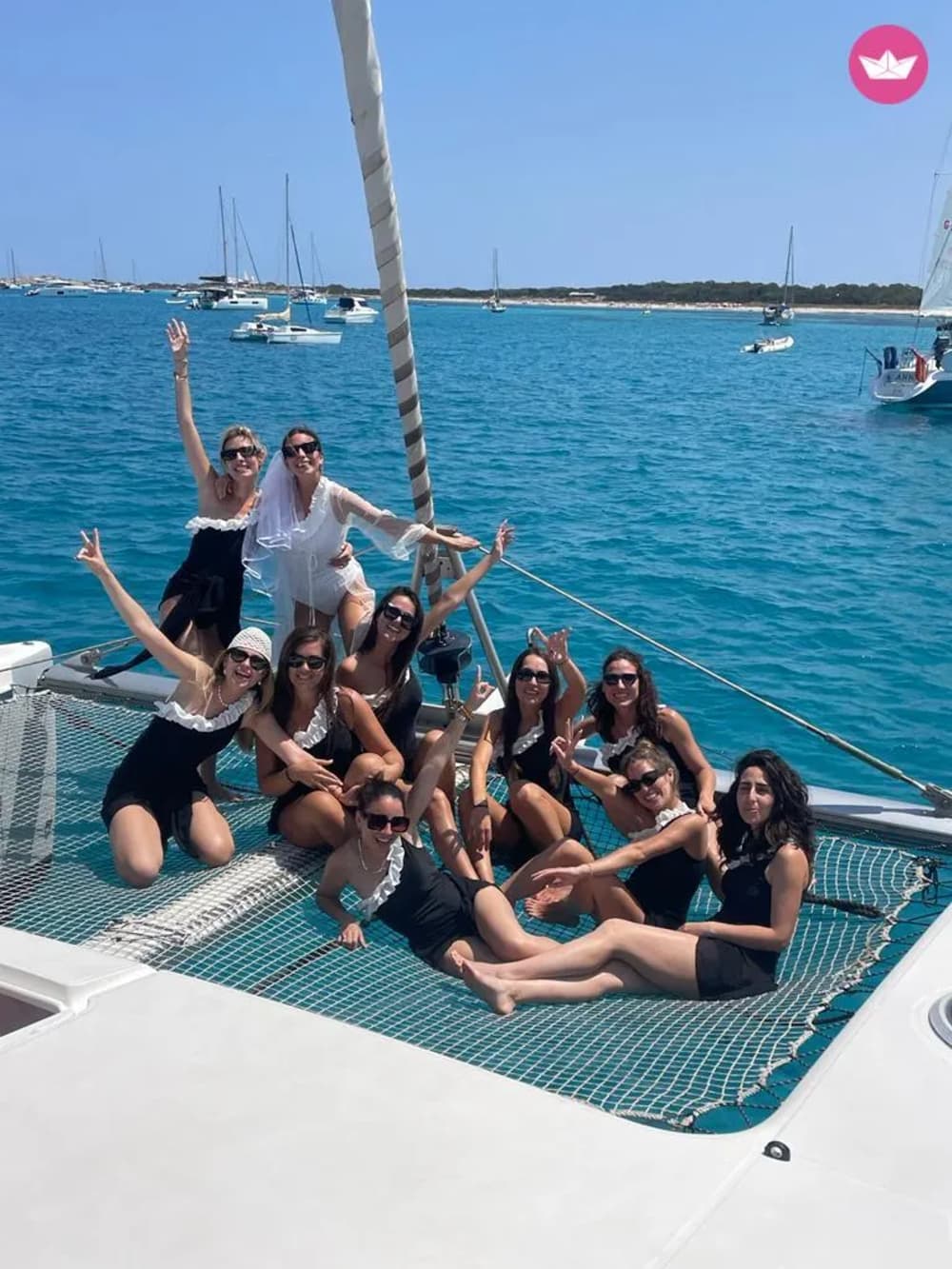 Location de catamaran du port de la Savina à Espalmador et Cala Saona