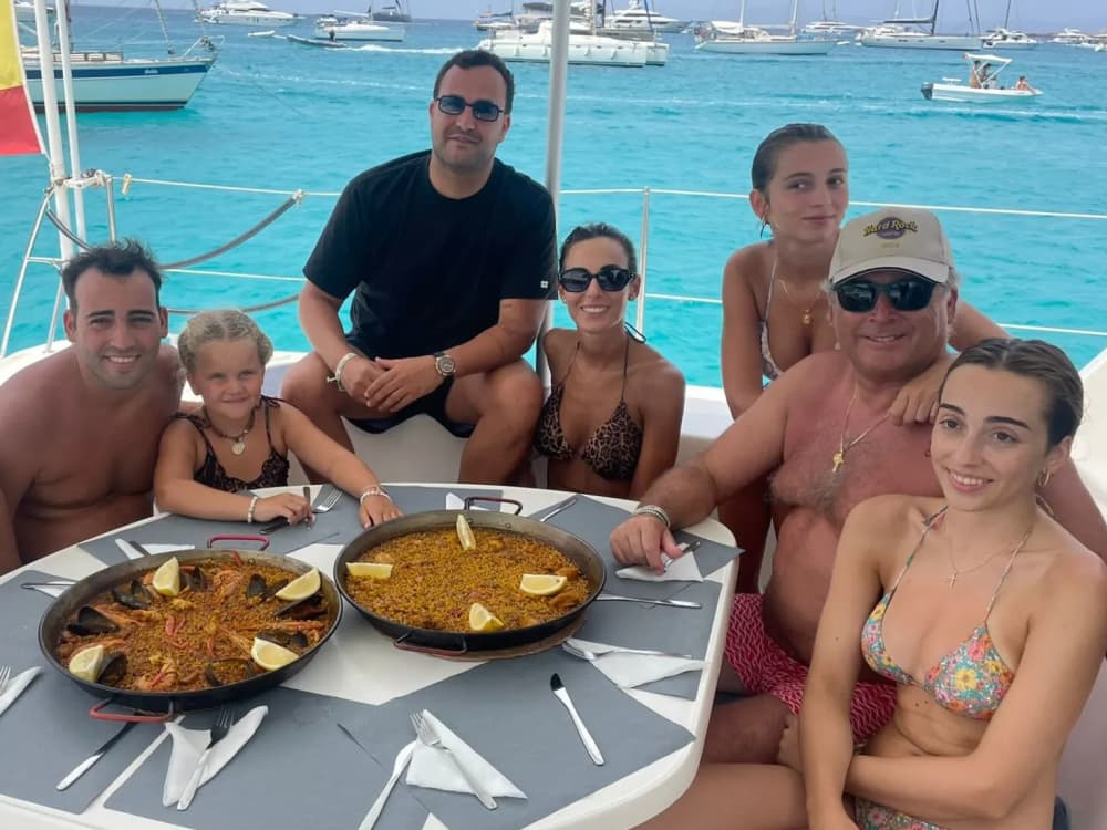 Location de catamaran du port de la Savina à Espalmador et Cala Saona