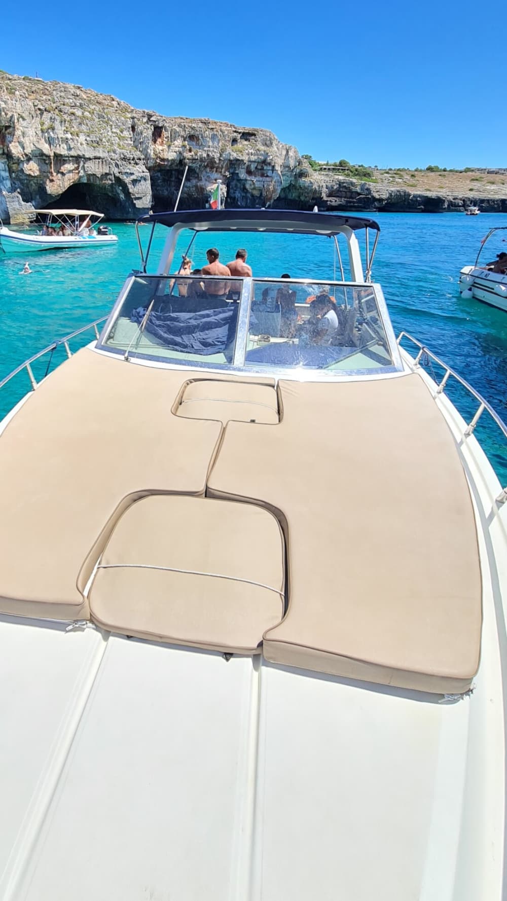 3h15 alla scoperta di Morciano di Leuca in motoscafo