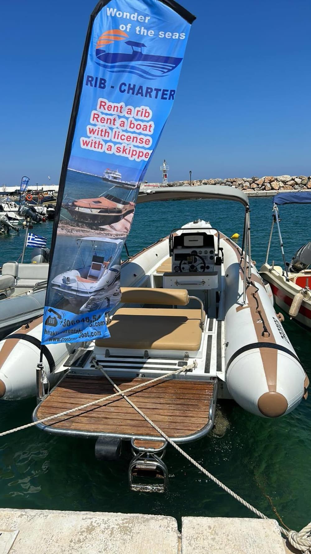 3,5 uur om Heraklion te ontdekken per motorboot.