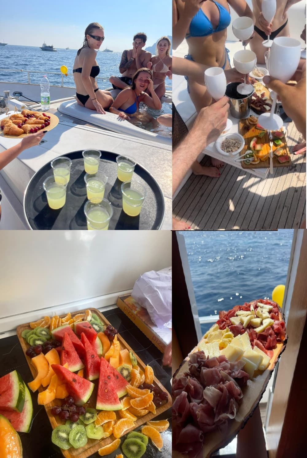 Exklusive Yacht mit Whirlpool und Skybar in Capri