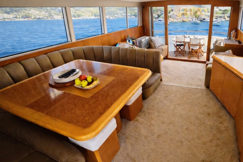 Exklusive Yacht mit Whirlpool und Skybar in Capri