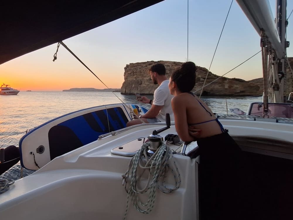 Sunset Tour on Yacht in the Majestic Grand Harbour