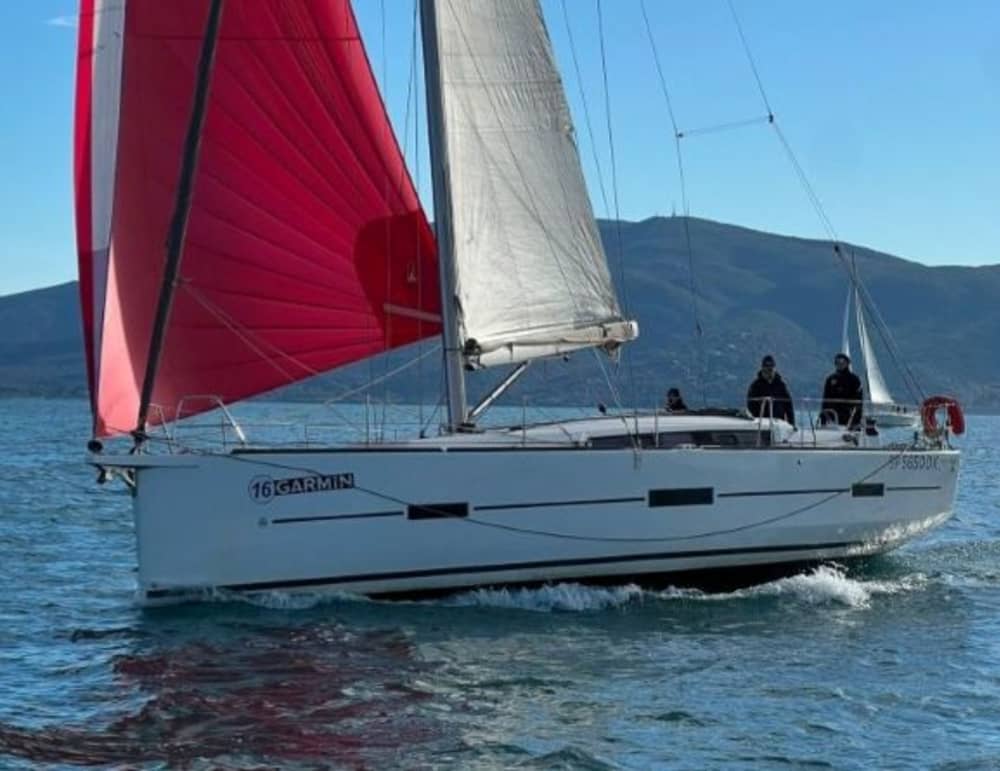 een dag op een zeilboot, zon, zee en wind