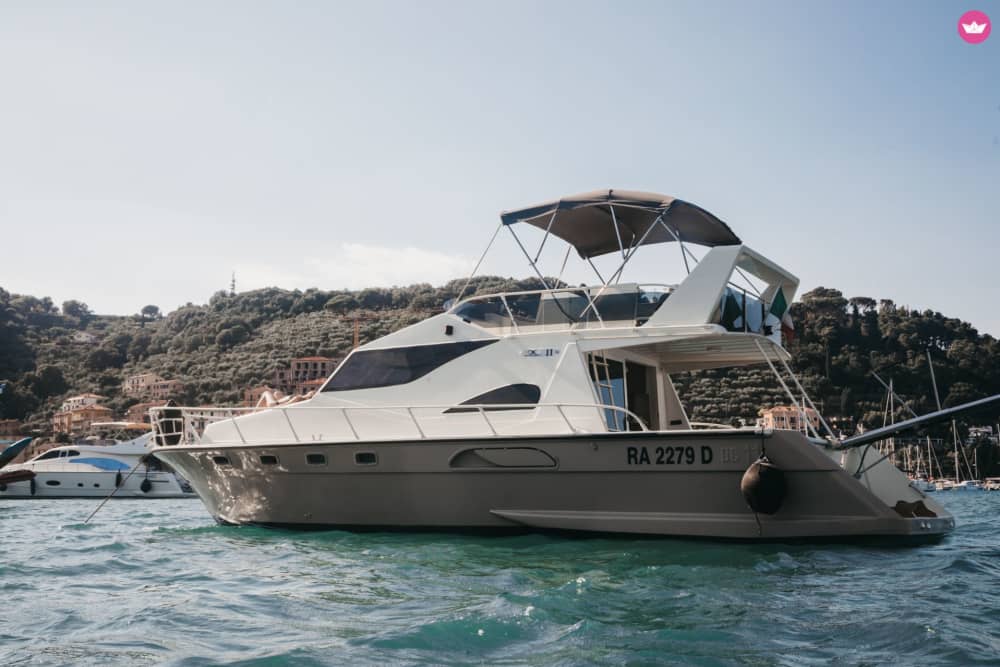 Escapada romántica a la Riviera: un día en un yate de lujo a Portofino