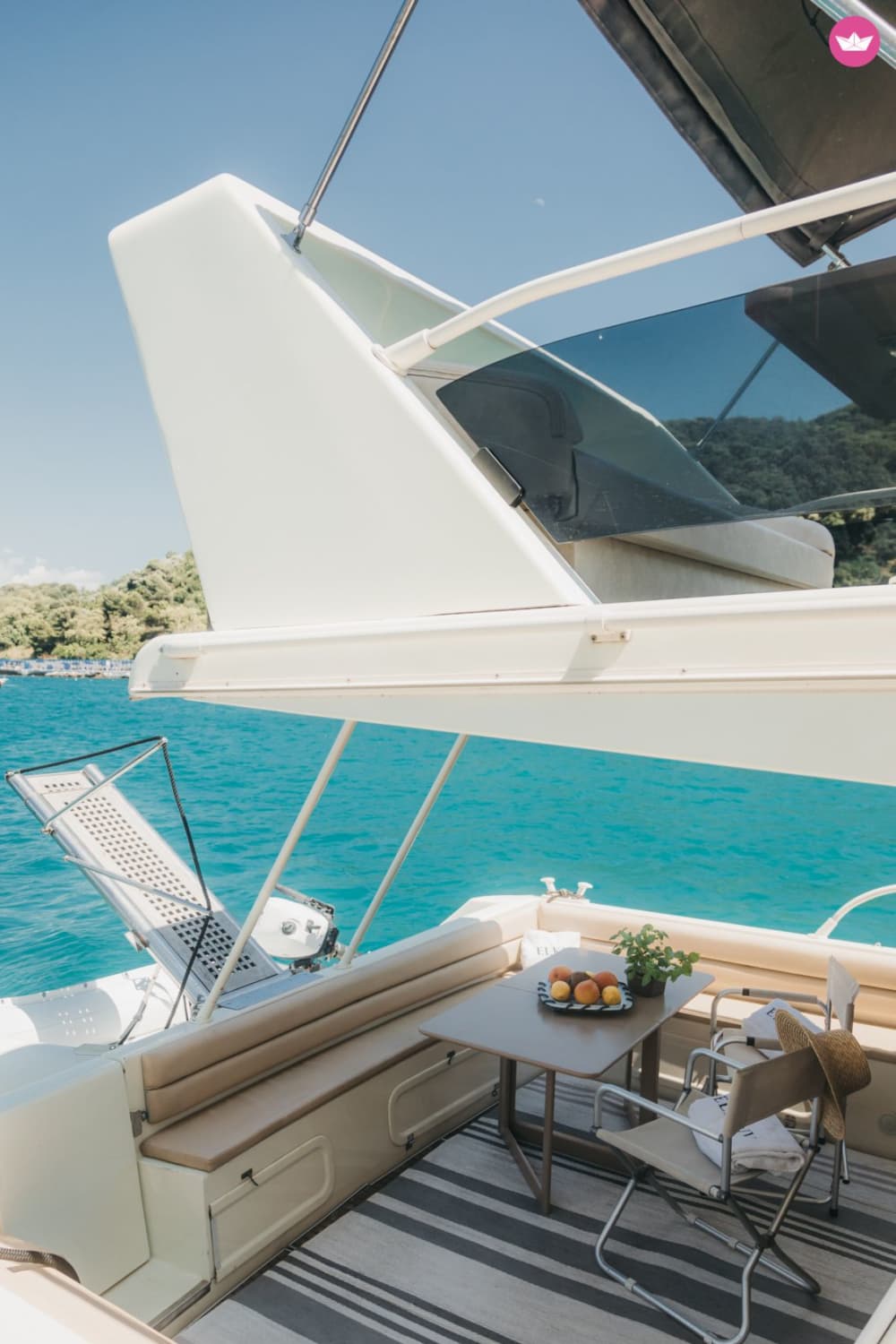 Escapada romántica a la Riviera: un día en un yate de lujo a Portofino