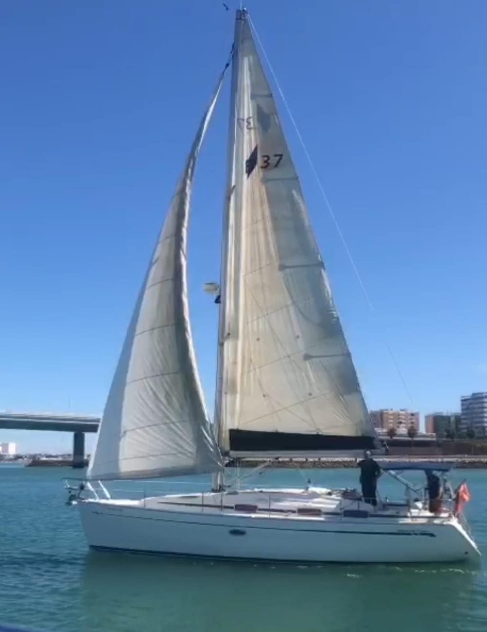 Explore Municipality of El Puerto de Santa María and enjoy a full day of sailing on a sailboat