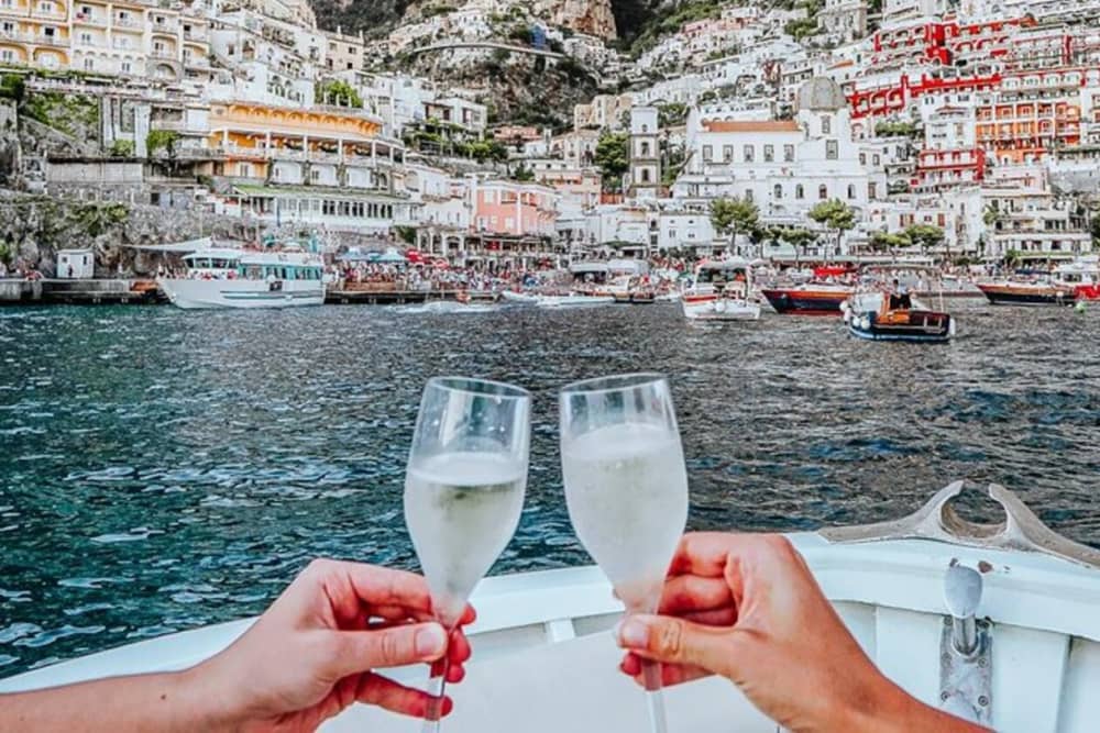 Amalfi Coast by Sea: Private Boat Tour from Sorrento