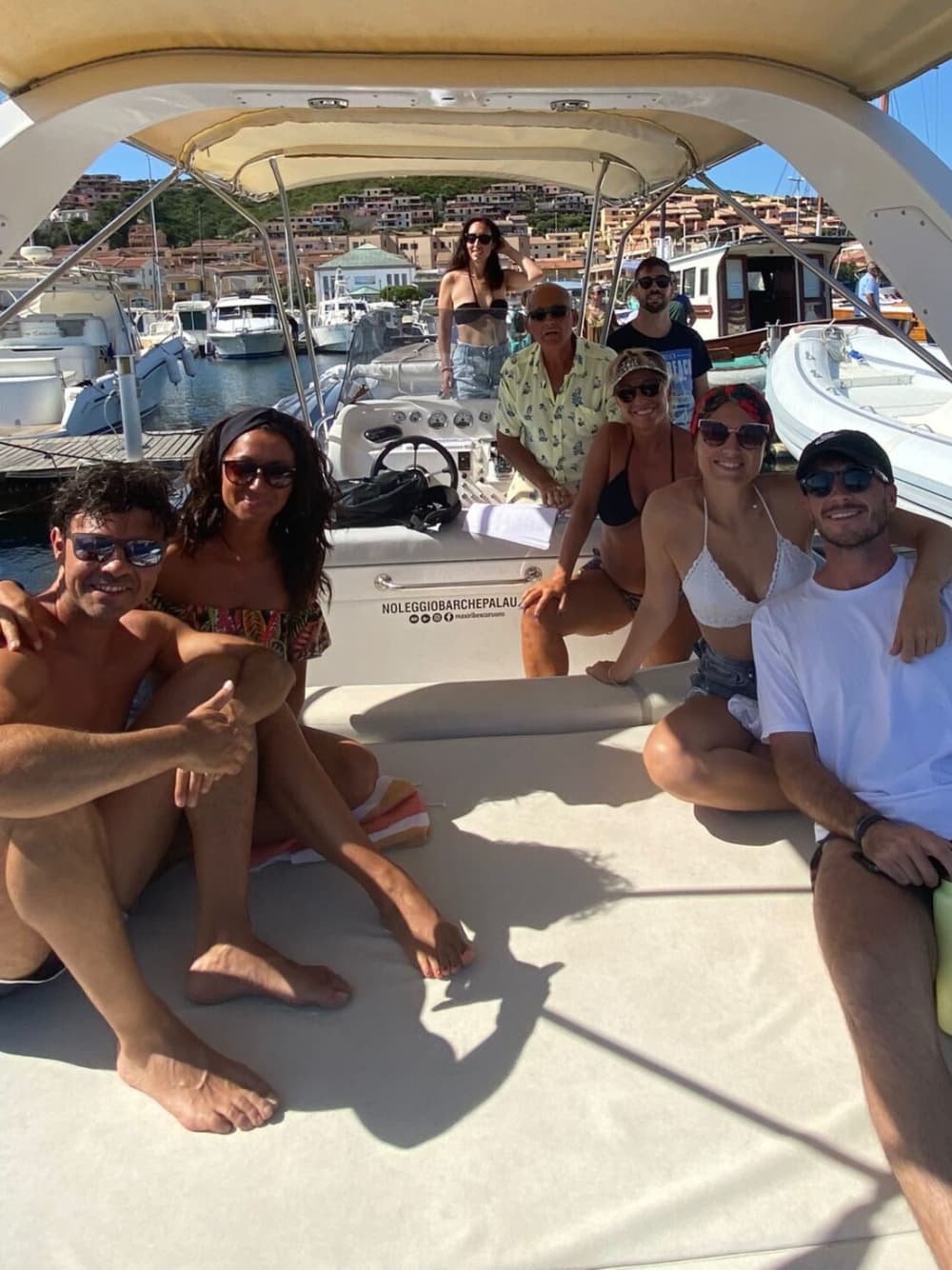 Spargi, Budelli, Santa Maria και Razzoli με λέμβο