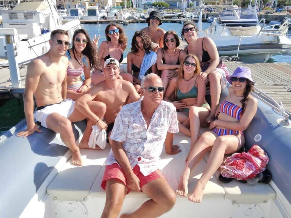 Spargi, Budelli, Santa Maria και Razzoli με λέμβο