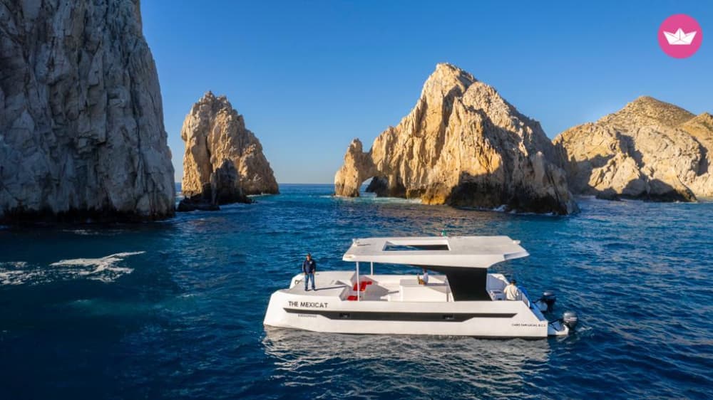 Half a Day at Sea: Cabo’s Iconic Sights by Catamaran