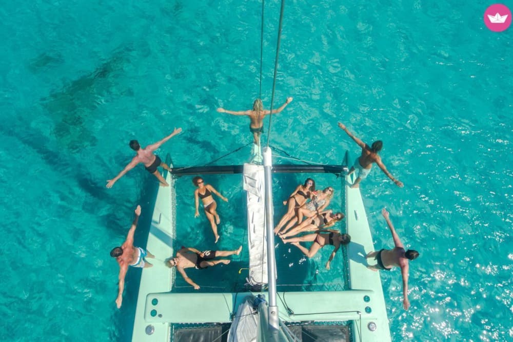 Entdecken Sie Malaga vom Meer aus: 3-stündige umweltfreundliche Katamaran-Tour