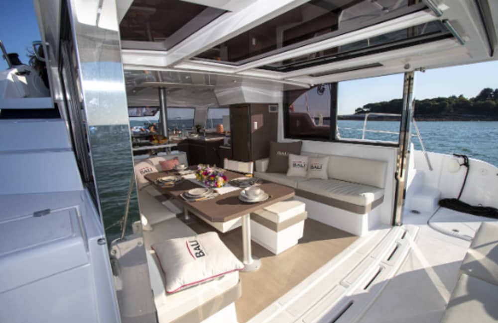 Excursion to Formentera or the southern beaches of Ibiza on a LUXURY CATAMARAN