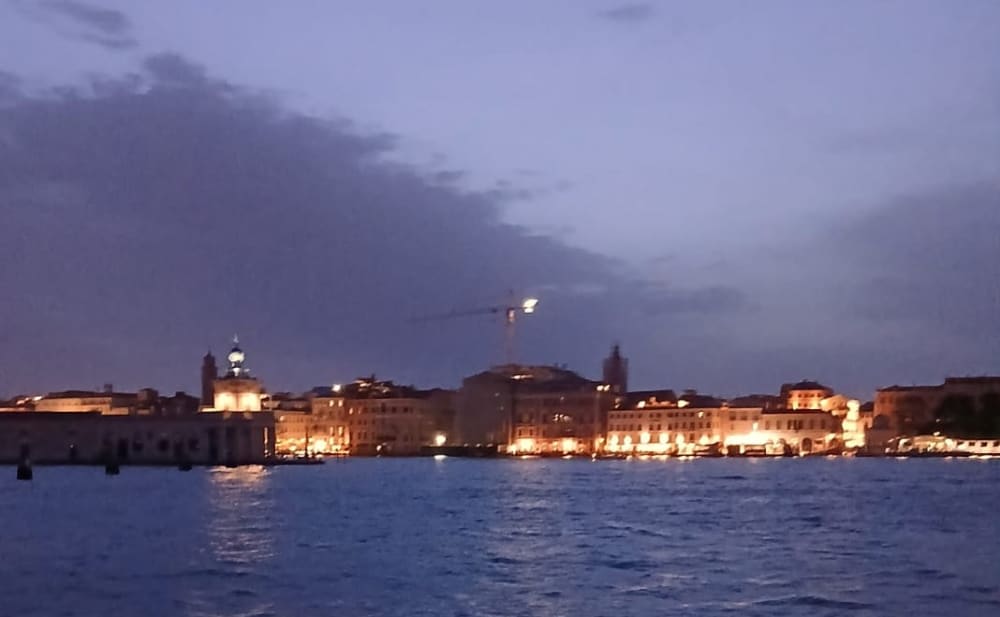 Exclusive dinner on a boat on San Marco