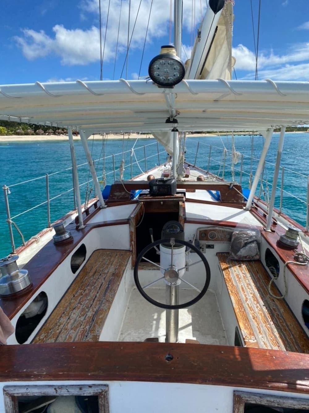 Heldags seglingstur i Cozumel med segelbåt
