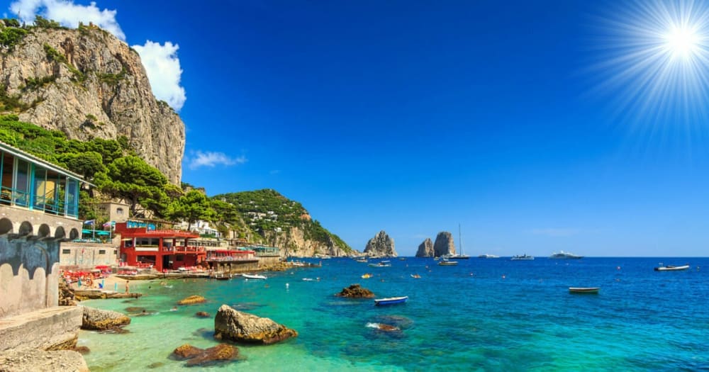 8-Hour Amalfi Coast and Capri Tour from Positano