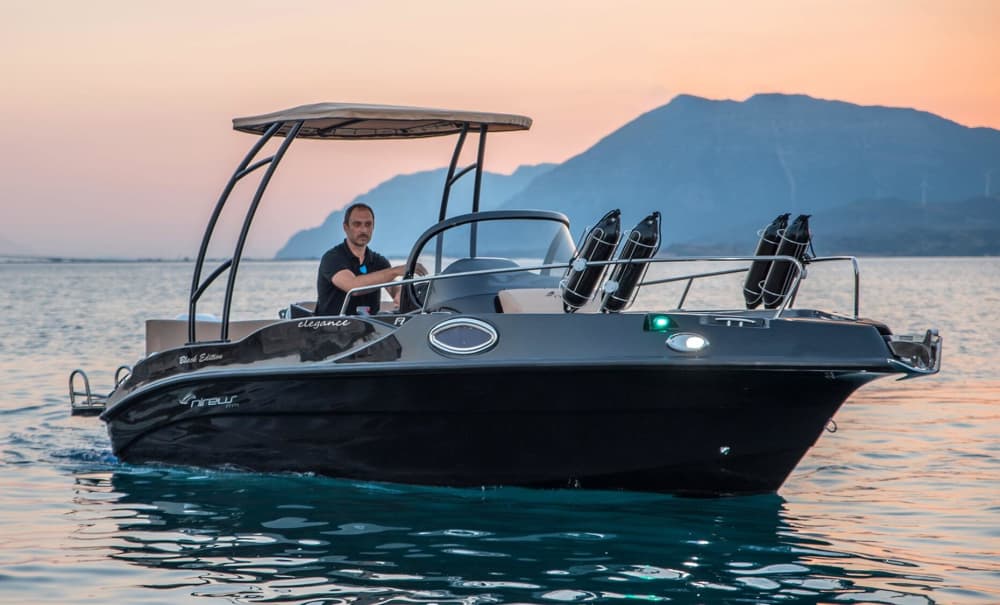 Private boat trip around Zakynthos on a motorboat