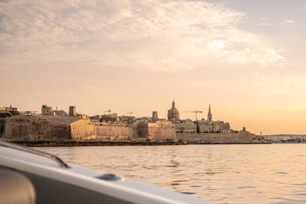 Sunset Serenity: Private Golden Hour Yacht Tour from St. Paul’s Bay