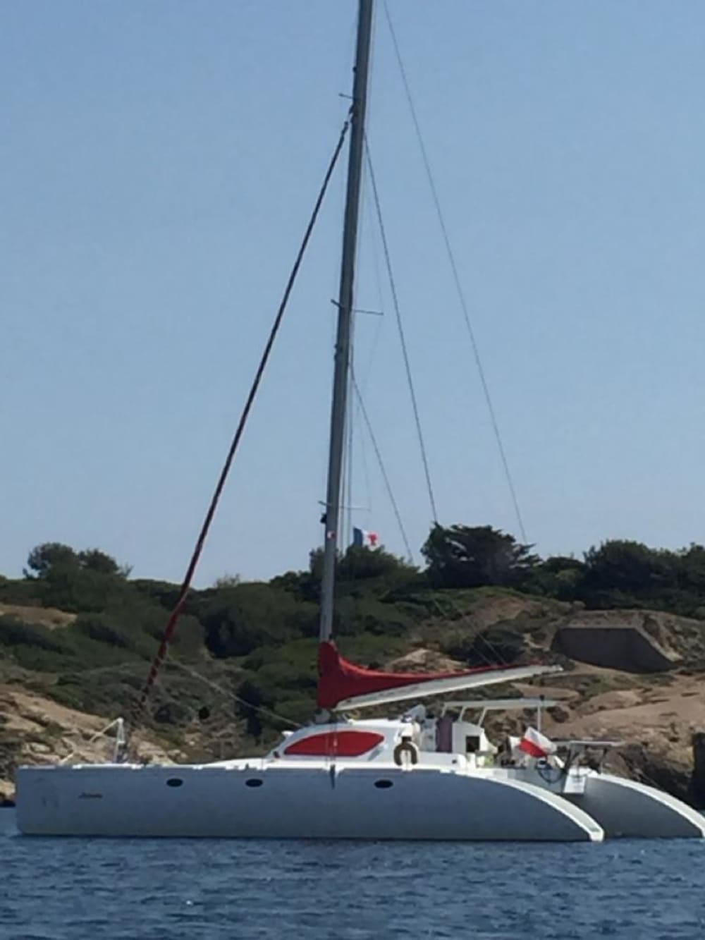 Ganztägige Katamaranvermietung in Hyères