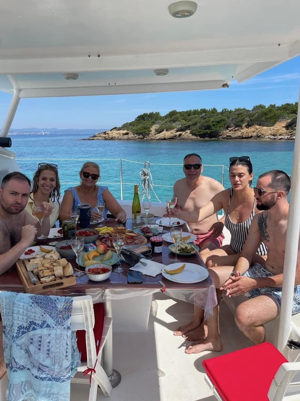 Ganztägige Katamaranvermietung in Hyères