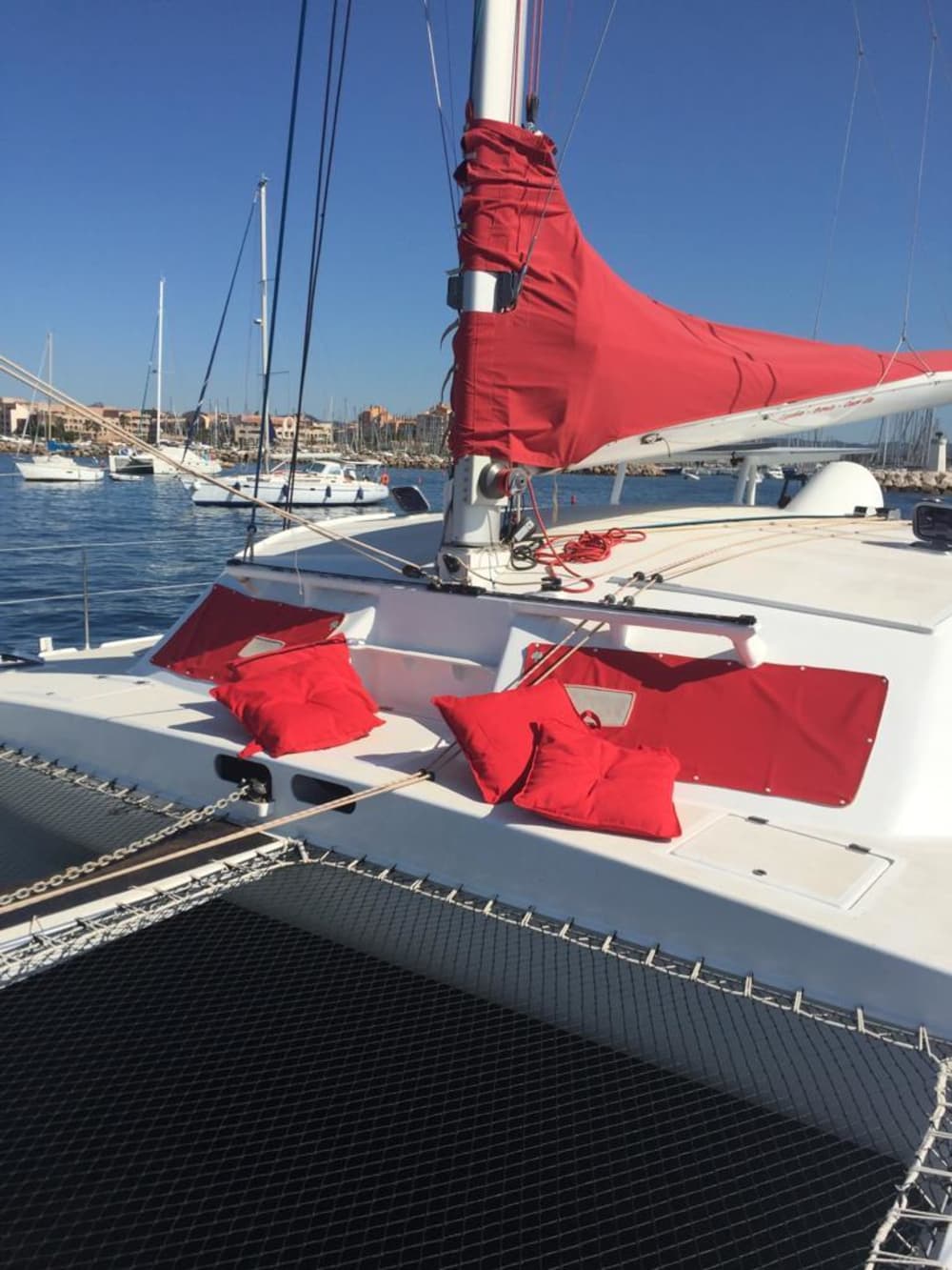 Ganztägige Katamaranvermietung in Hyères