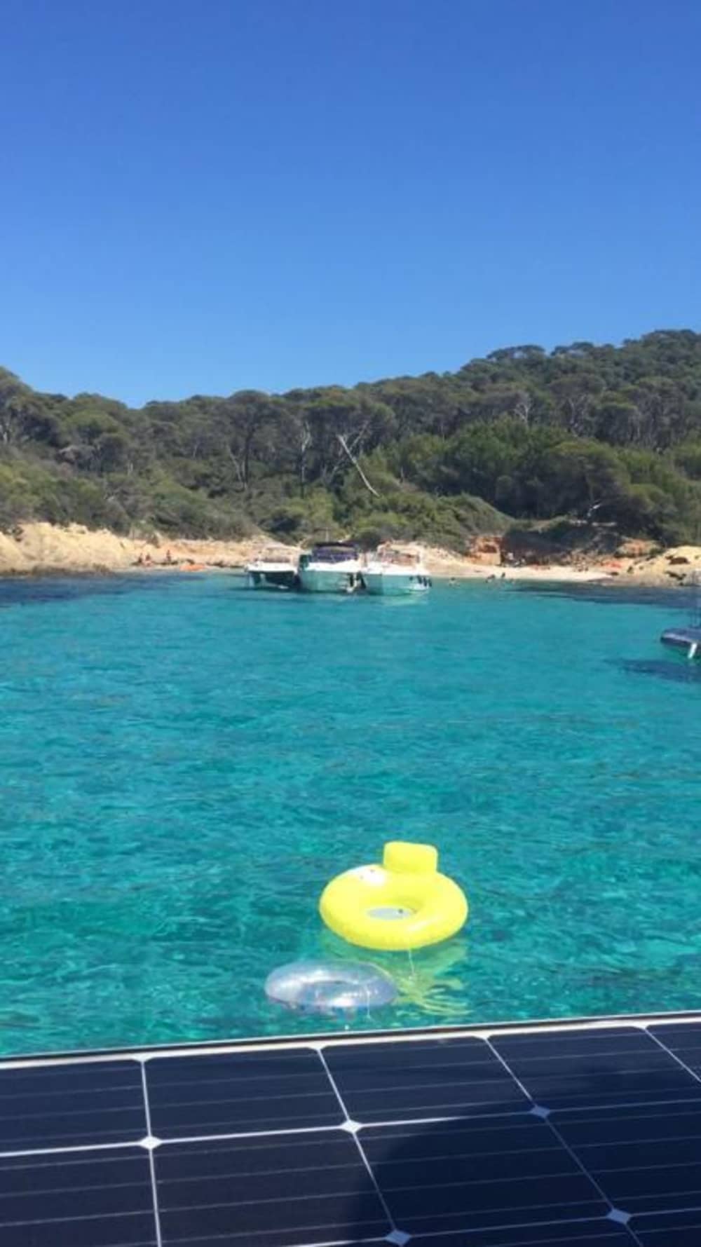 Ganztägige Katamaranvermietung in Hyères