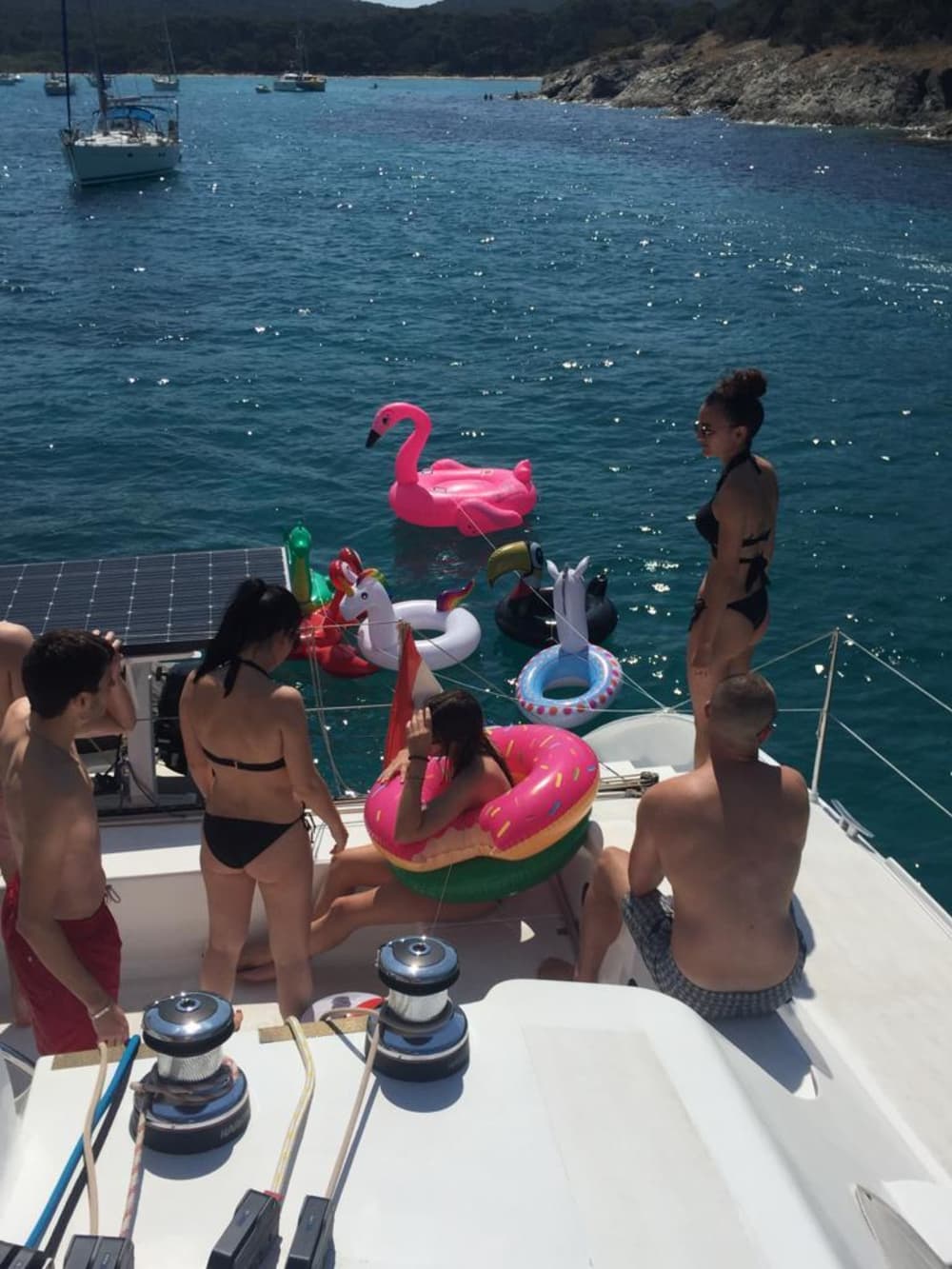 Ganztägige Katamaranvermietung in Hyères