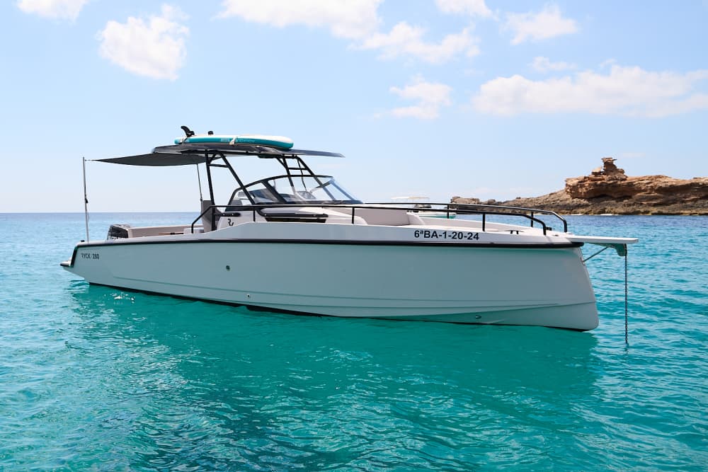 Giornata indimenticabile alla scoperta di Ibiza e Formentera (Rotta Illetes) - Noleggio giornaliero di 8 ore