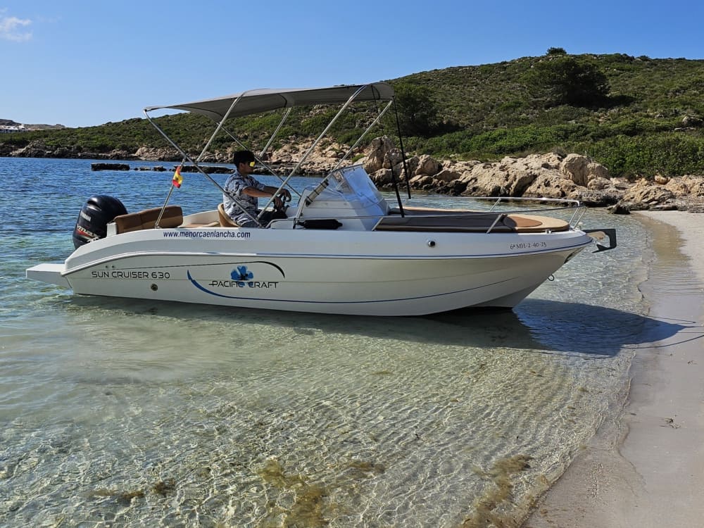 Full Day Boat Trip along the Coast of Menorca