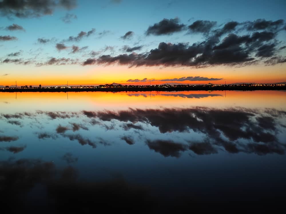 Smiling (4h). Atardecer por la bahia de Alicante