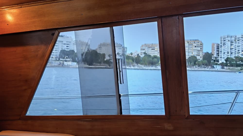 Smiling (4h). Atardecer por la bahia de Alicante